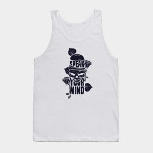 Speak Halloween Tank Top